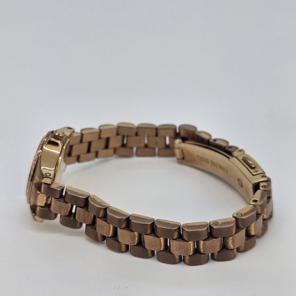 Marc Jacobs Women's Watch 20MM Gold Dial Gold Bracelet Band 5.75" New Battery - Picture 7 of 12